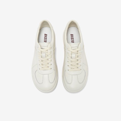 百思图2025秋季新款商场同款德训鞋时尚复古运动男休闲鞋BC817CM5