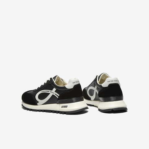 百思图2025秋季新款商场同款阿甘鞋时尚复古运动男休闲鞋FEK01CM5