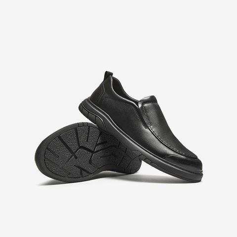 百思图2025秋季新款乐福鞋时尚简约商务通勤男休闲皮鞋59735CM5