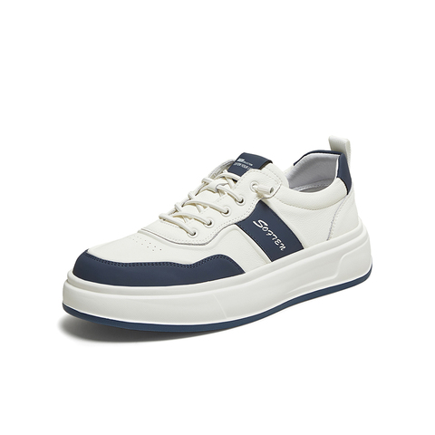 百思图2025秋季新款板鞋时尚潮流街头运动男休闲鞋66302CM5