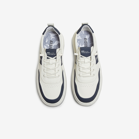 百思图2025秋季新款板鞋时尚潮流街头运动男休闲鞋66302CM5