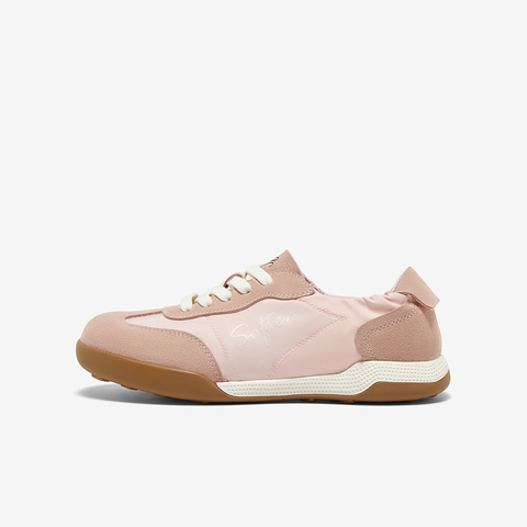 百思图2025秋季新款德训鞋时尚复古街头潮流女休闲鞋CN313CM5