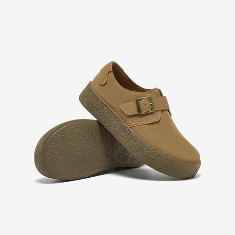 百思图2025秋季新款勃肯鞋时尚复古休闲厚底男单鞋FCP01CM5