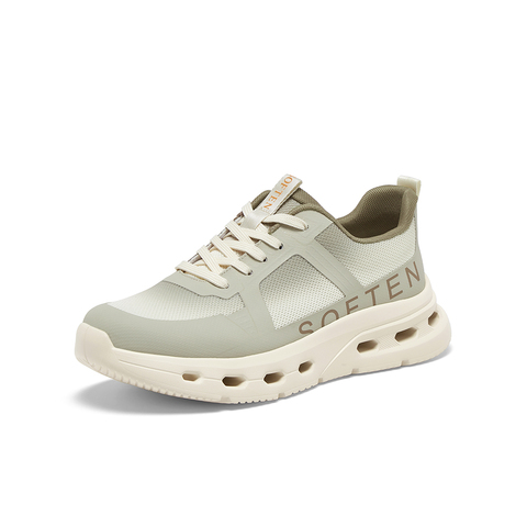 百思图2025秋季新款时尚简约户外街头男运动休闲鞋90529CM5