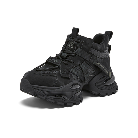 百思图2025冬季新款商场同款老爹鞋潮流运动女休闲鞋G6662DD5