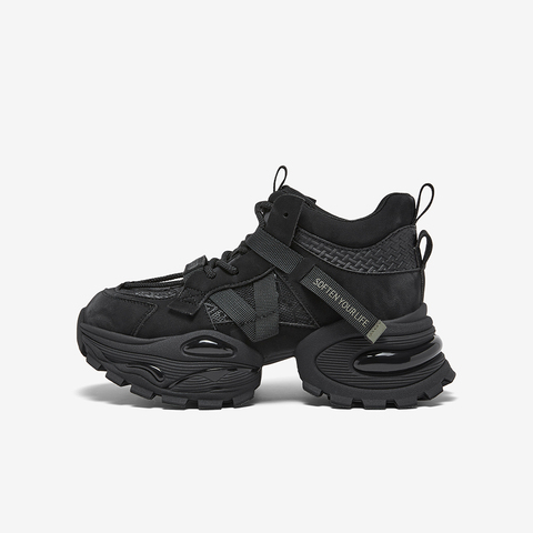 百思图2025冬季新款商场同款老爹鞋潮流运动女休闲鞋G6662DD5