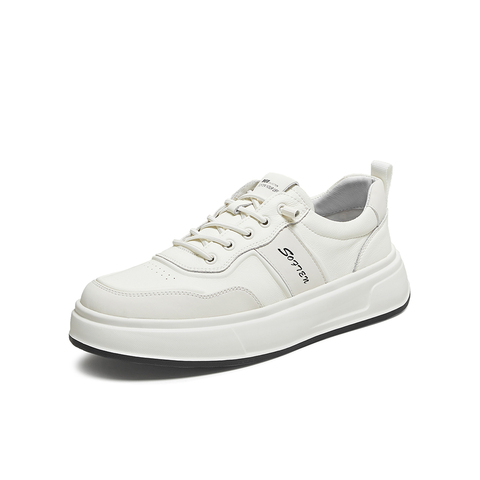 百思图2025秋季新款板鞋时尚潮流街头运动男休闲鞋66302CM5