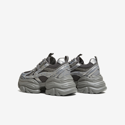 百思图2025冬季新款商场同款老爹鞋时尚运动女休闲鞋B8161DD5