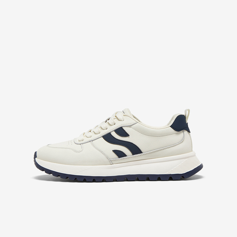 百思图2025秋季新款阿甘鞋时尚潮流复古运动男休闲鞋C5076CM5