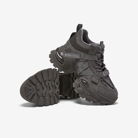 百思图2025冬季新款商场同款老爹鞋潮流运动女休闲鞋G6662DD5