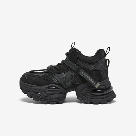 百思图2025冬季新款商场同款老爹鞋潮流运动女休闲鞋G6662DD5