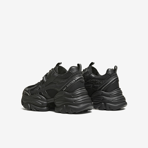 百思图2025冬季新款商场同款老爹鞋时尚运动女休闲鞋B8161DD5