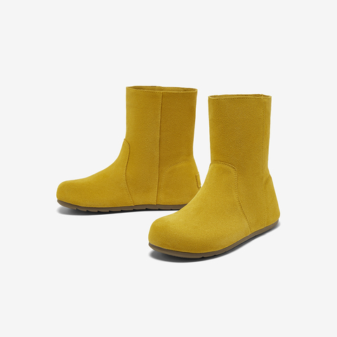 百思图2025冬季新款西部靴时尚简约户外运动女中靴B6552DZ5