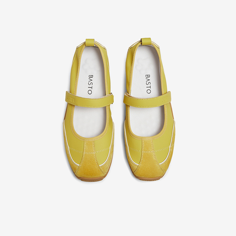 百思图2025秋季新款芭蕾舞鞋时尚简约休闲浅口女单鞋D3369CQ5