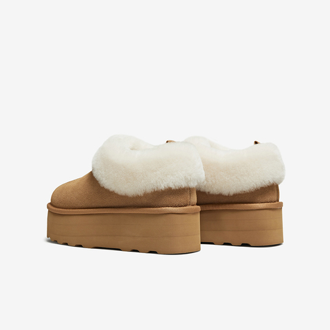 百思图2025冬季新款毛毛鞋棉鞋时尚简约户外女休闲鞋N8097DM5