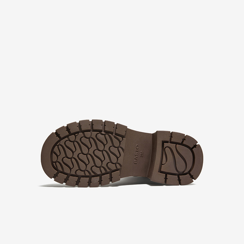 百思图2025冬季新款骑士靴时尚潮流街头女长靴BV235DG5