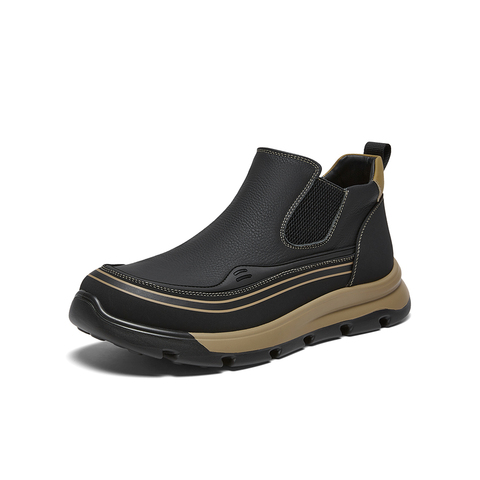 百思图2025冬季新款商场同款时尚简约男休闲鞋7860DM5