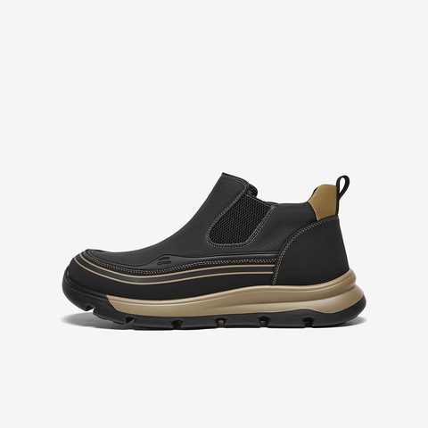 百思图2025冬季新款商场同款时尚简约男休闲鞋7860DM5