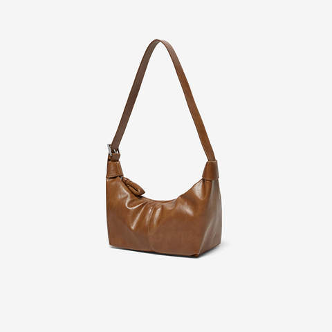 百思图2025冬季新款商场同款饺子包时尚潮流单肩斜挎包女TY074DX5