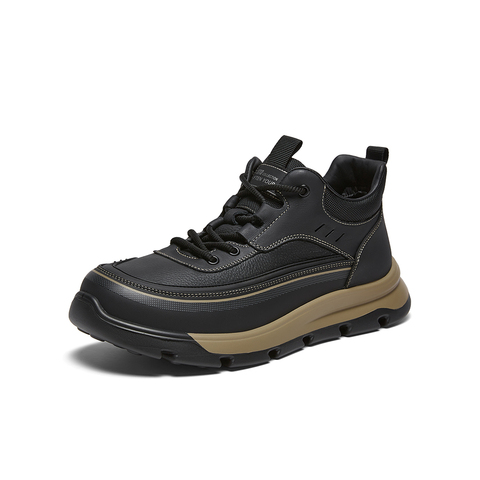 百思图2025冬季新款商场同款时尚潮流运动男休闲鞋16950DM5