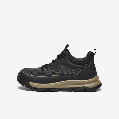 百思图2025冬季新款商场同款时尚潮流运动男休闲鞋16950DM5