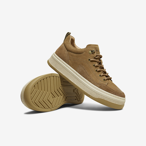 百思图2025冬季新款板鞋时尚潮流街头运动男休闲鞋V1056DM5