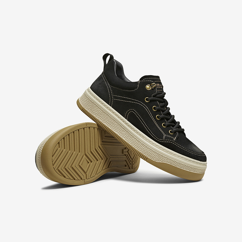 百思图2025冬季新款板鞋时尚潮流街头运动男休闲鞋V1056DM5