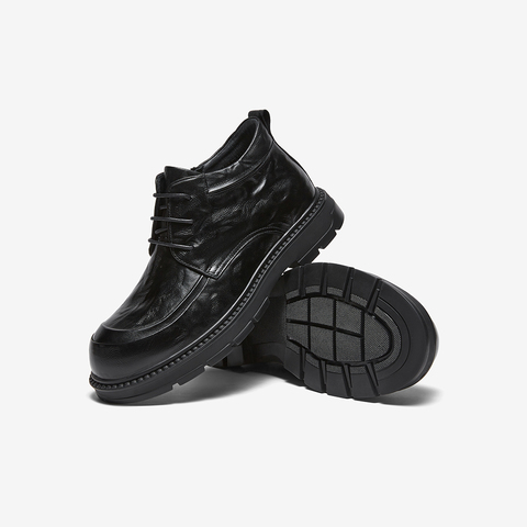 百思图2025冬季新款商场同款休闲皮鞋时尚商务男鞋WM592DD5