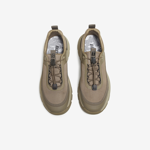 百思图2025秋季新款时尚潮流街头运动厚底男休闲鞋87650CM5