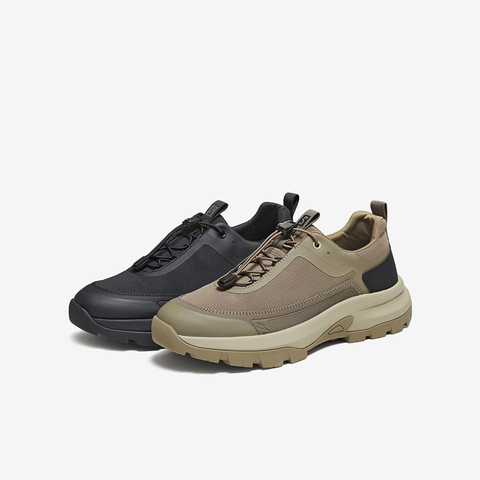 百思图2025秋季新款时尚潮流街头运动厚底男休闲鞋87650CM5