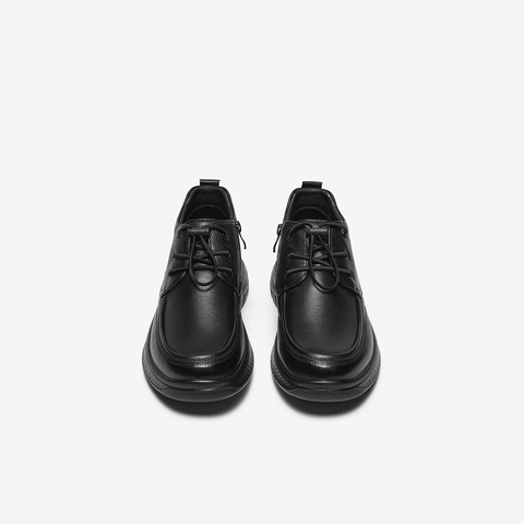 百思图2025冬季新款商场同款休闲皮鞋商务通勤男鞋91132DD5