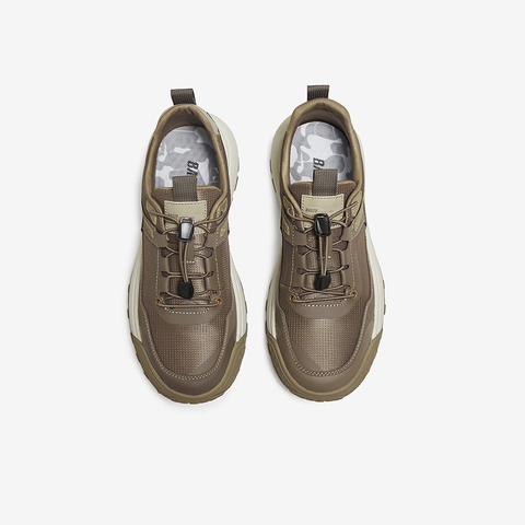 百思图2025秋季新款时尚户外街头运动厚底男休闲鞋87260CM5