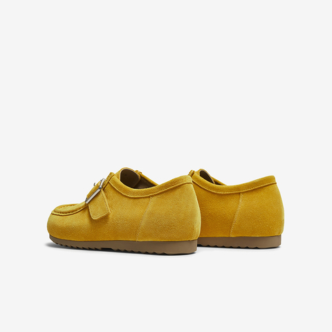 百思图2025秋季新款袋鼠鞋时尚户外休闲深口女单鞋UWK01CM5