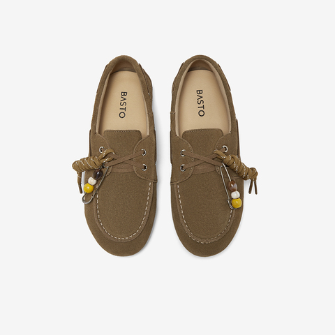 百思图2025秋季新款乐福鞋时尚简约潮流复古女单鞋D3506CA5