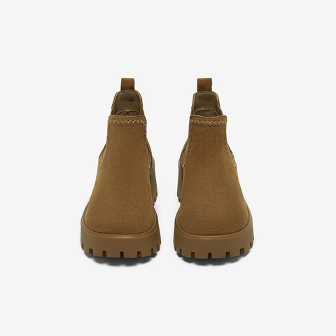 百思图2025冬季新款商场同款切尔西靴时尚潮流女短靴B9107DD5