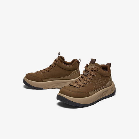 百思图2025冬季新款工装马丁靴时尚潮流街头运动男低靴25168DD5