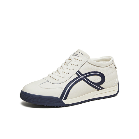 百思图2025冬季新款商场同款德训鞋时尚复古运动男鞋81307DM5