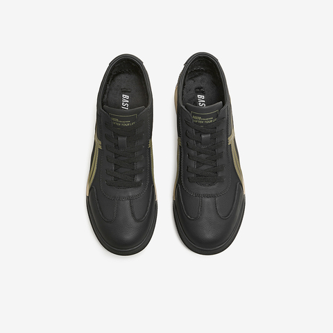 百思图2025冬季新款商场同款德训鞋时尚复古运动男鞋81307DM5