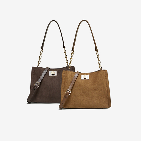 百思图2025冬季新款商场同款腋下包时尚潮流单肩斜挎包女J9019DX5