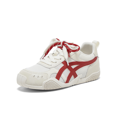 百思图2025夏季新款德训鞋时尚复古户外女运动休闲鞋D3633BM5