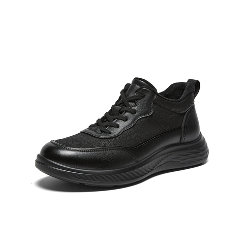 百思图2025冬季新款商场同款简约户外男休闲运动鞋92M27DM5