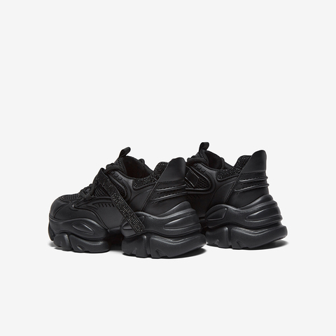 百思图2025秋季新款老爹鞋时尚户外运动厚底增高女休闲鞋D3717CM5