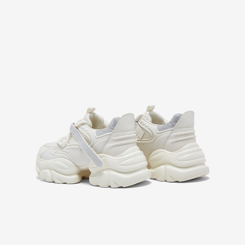 百思图2025秋季新款老爹鞋时尚户外运动厚底增高女休闲鞋D3717CM5