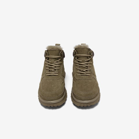 百思图2025冬季新款商场同款简约户外休闲男短靴25006DD5