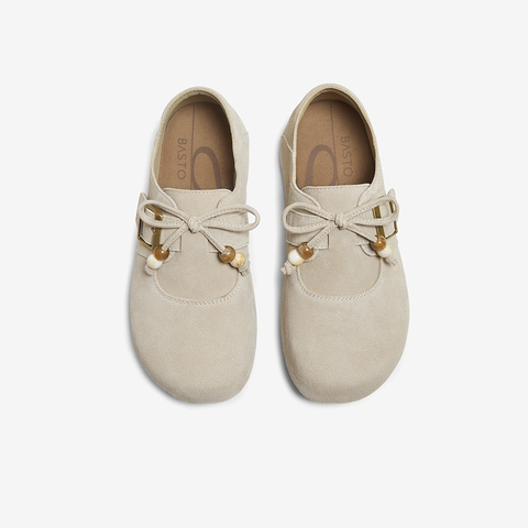 百思图2025秋季新款勃肯鞋时尚复古潮流休闲女单鞋D3317CM5