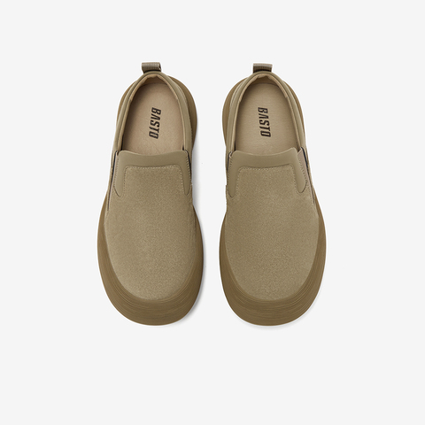 百思图2025秋季新款商场同款勃肯鞋时尚复古男休闲鞋FFT06CM5