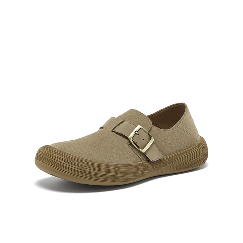 百思图2025秋季新款商场同款勃肯鞋时尚复古男休闲鞋FFT04CM5