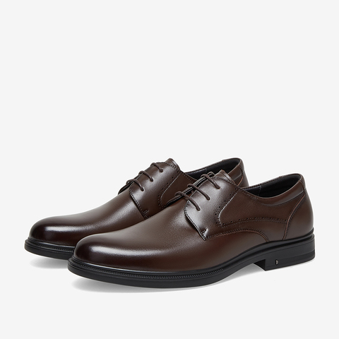 百思图2025春季新款商场同款时尚潮流英伦风正装皮鞋男鞋22043AM5