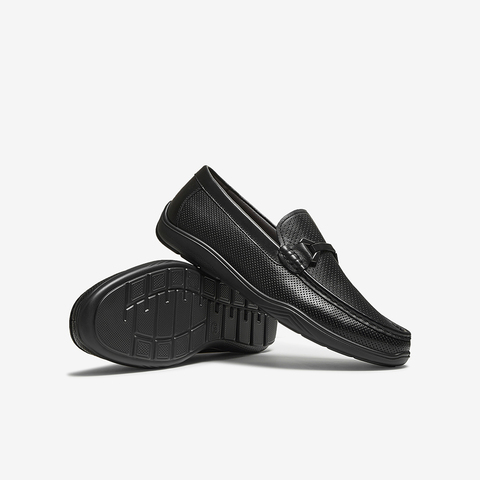 百思图2025秋季新款乐福鞋时尚商务通勤男休闲皮鞋51709CM5