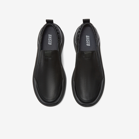 百思图2025秋季新款乐福鞋简约时尚商务男休闲皮鞋59723CM5